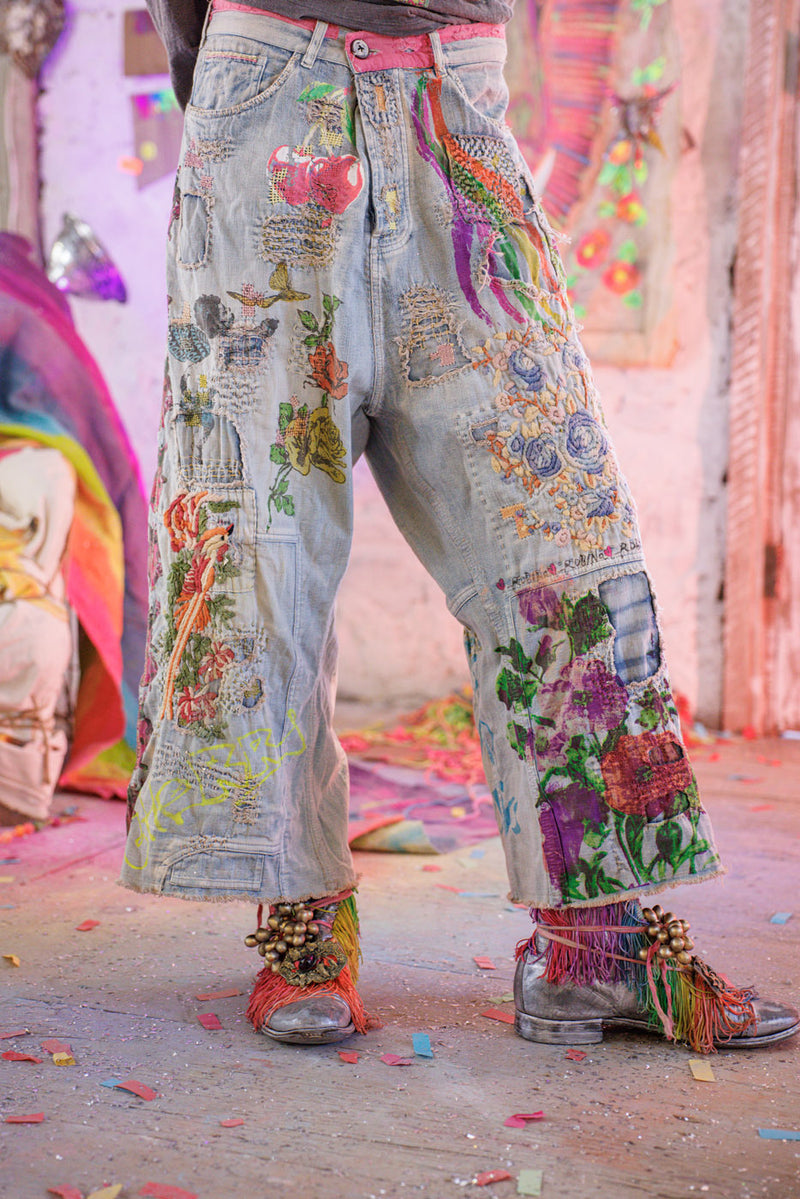 Peonies Dani Blues Denims Magnolia Pearl Clothing