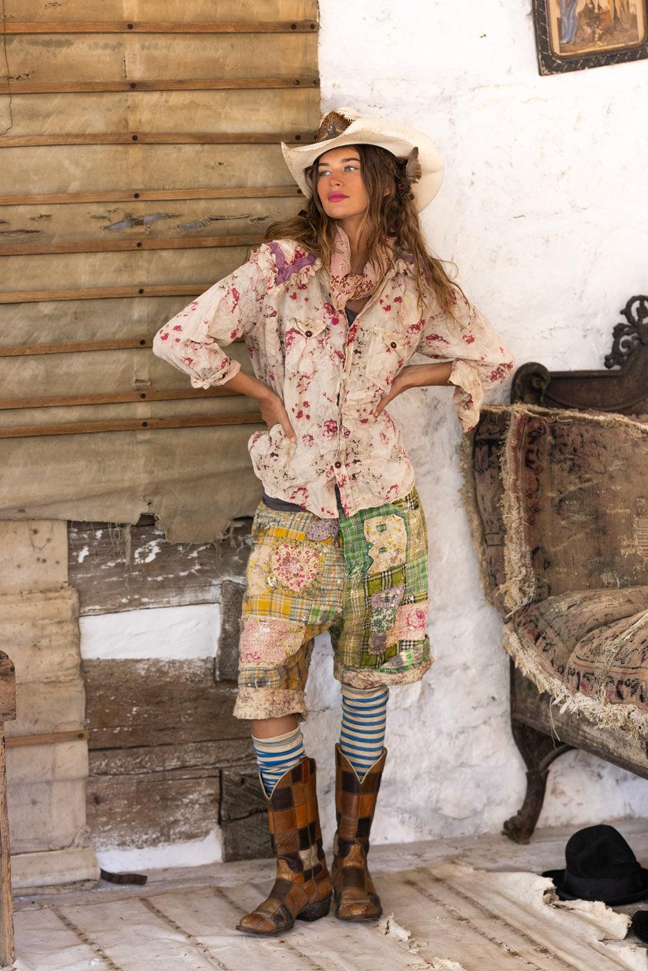 Patchwork Miner Shorts Magnolia Pearl Clothing