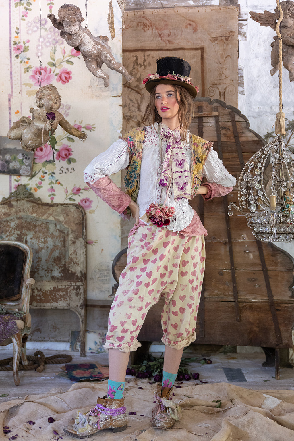 Printed Cali Sweat Shorts