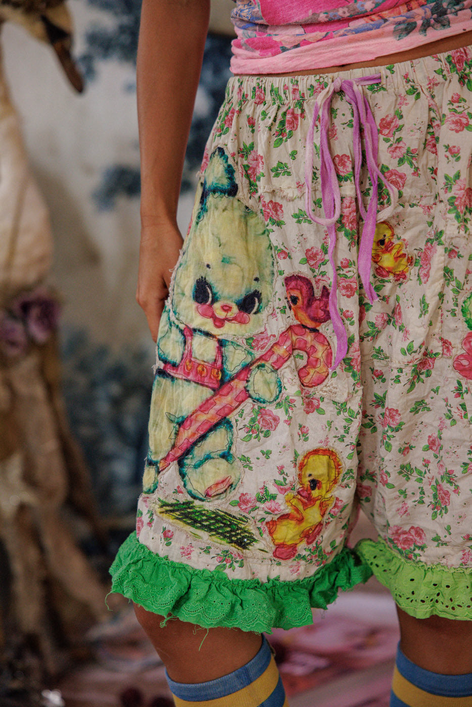 Patchwork Fernie Shorts