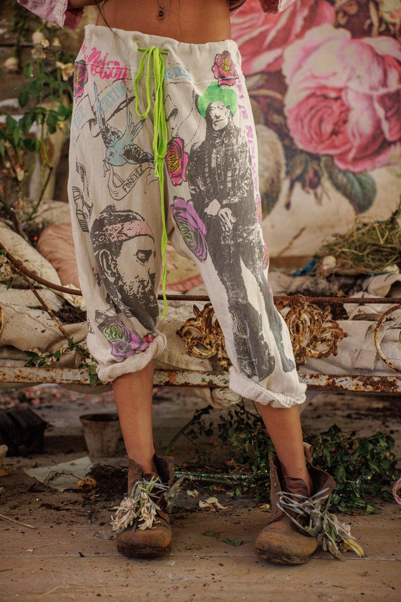 Willie Nelson Cali Sweat Shorts Clair de Lune  - Image 1