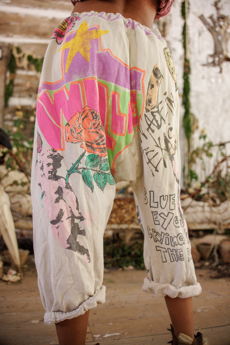 Willie Nelson Cali Sweat Shorts Clair de Lune  - Image 6