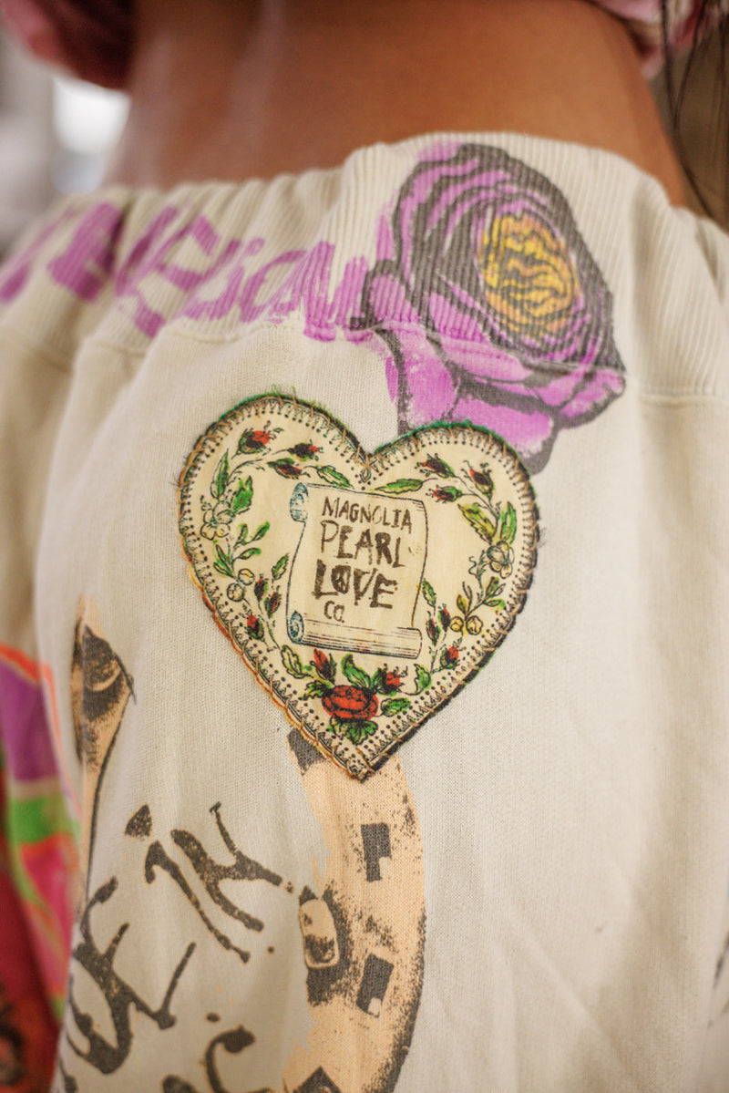 Willie Nelson Cali Sweat Shorts Clair de Lune  - Image 7