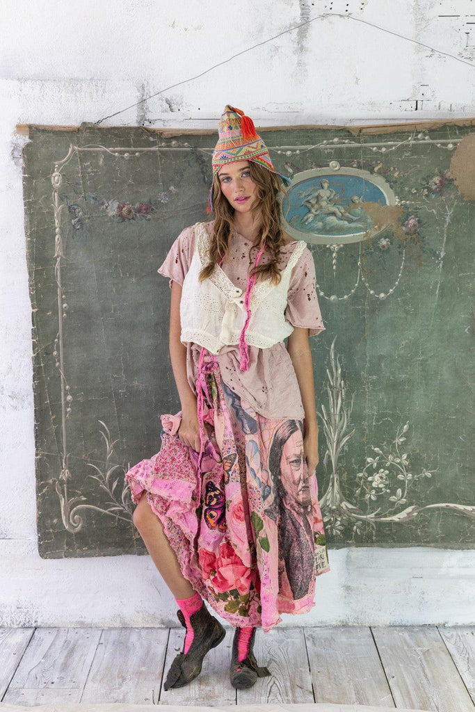 Patchwork Sascha Wrap Skirt – Magnolia Pearl Clothing