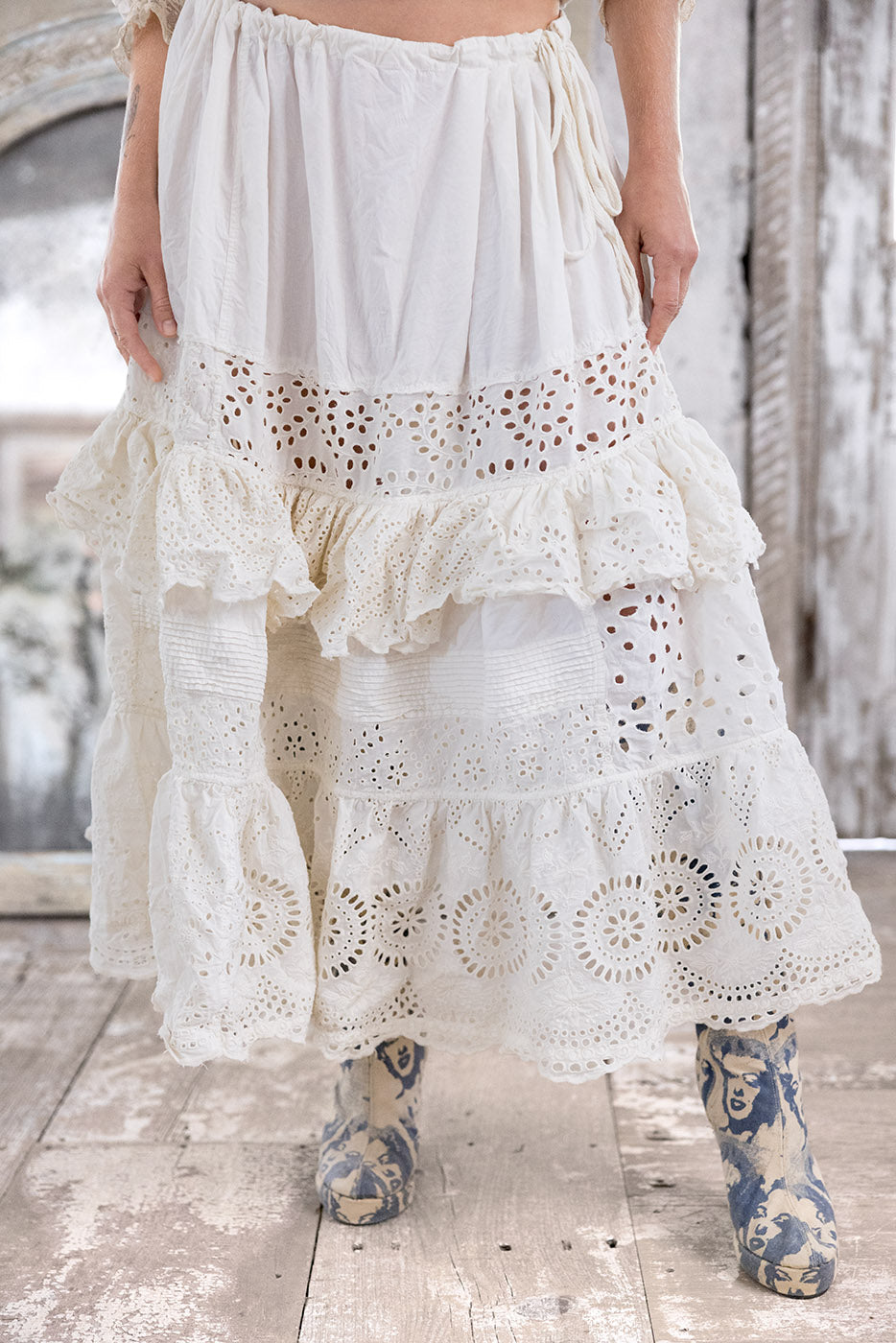 Eyelet Pissarro Skirt