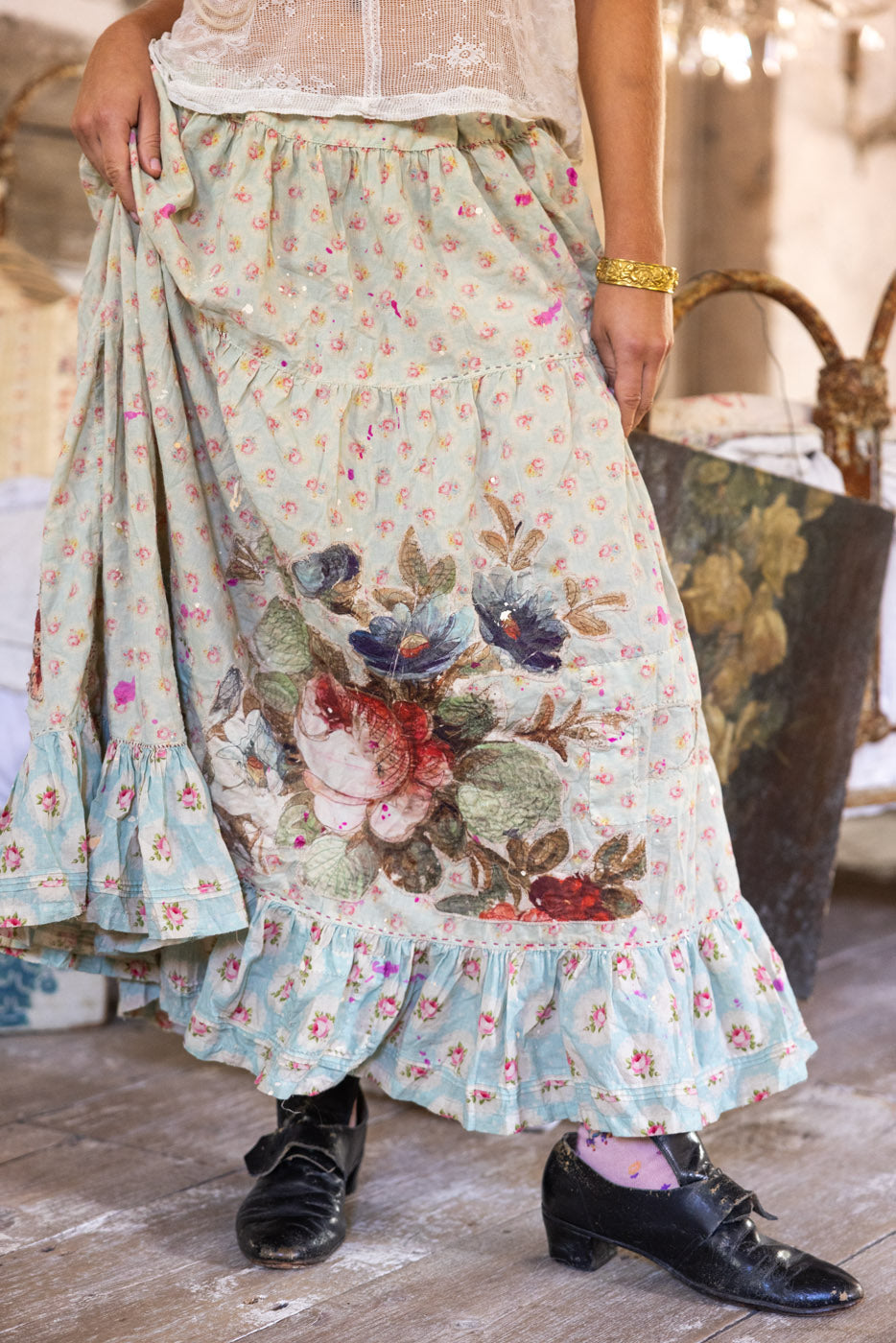 Appliqué Friendship Skirt