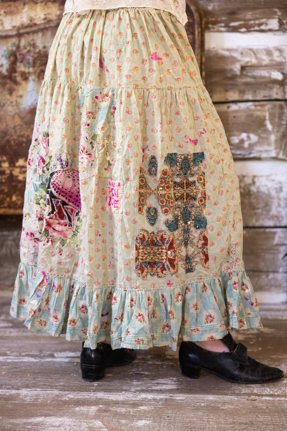 Appliqué Friendship Skirt