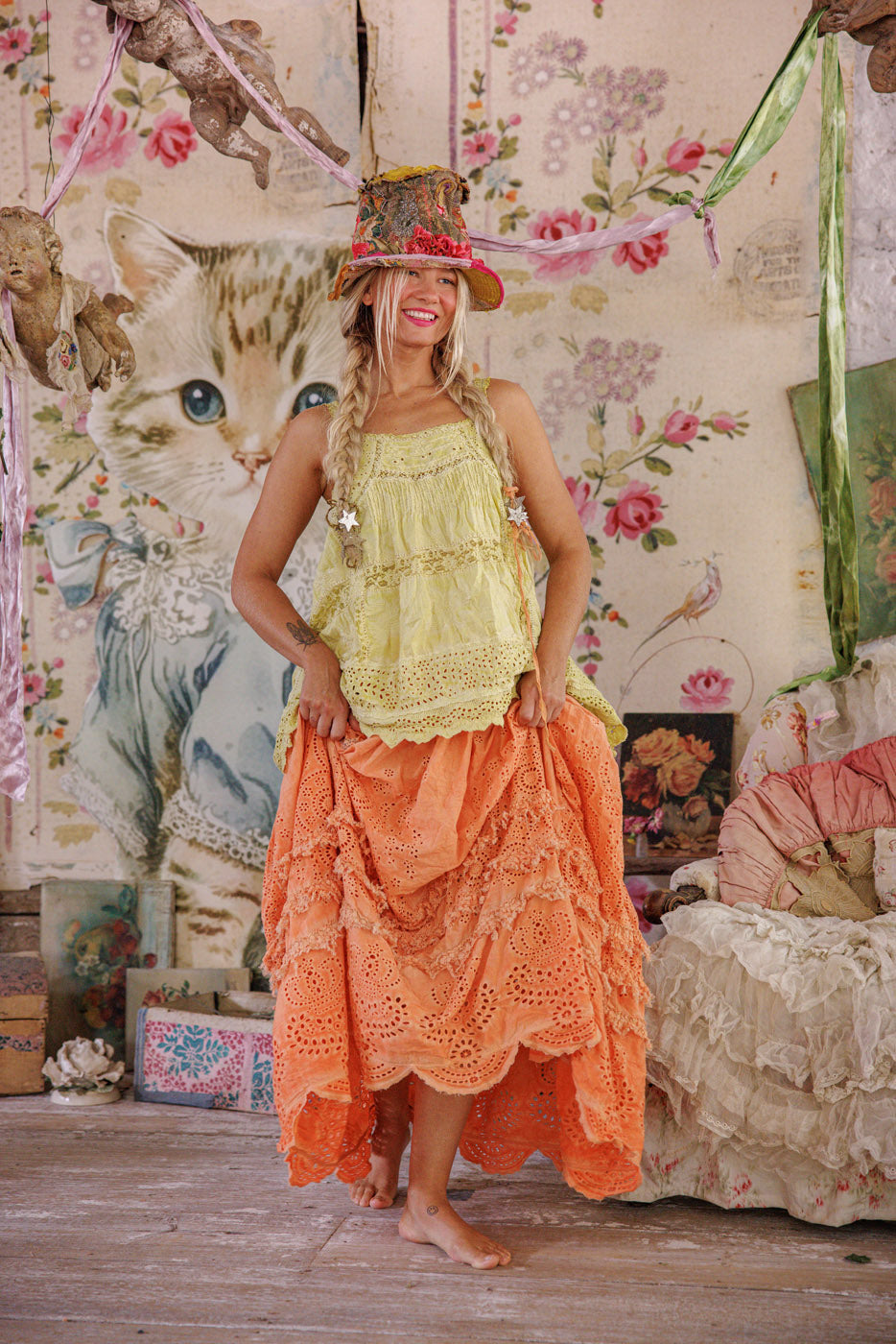 Eyelet Skirt Magnolia Pearl Clothing