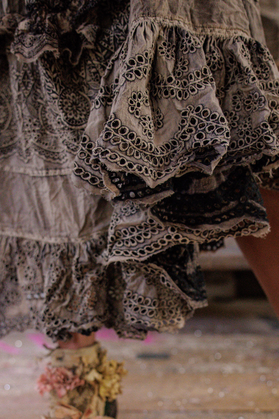 Eyelet Pissarro Skirt – Magnolia Pearl Clothing