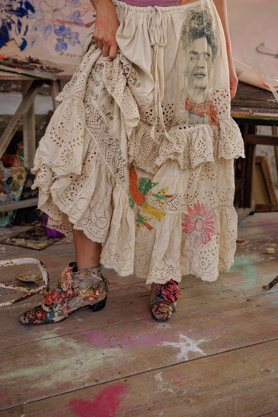 Frida Mi Pueblo Pissarro Skirt