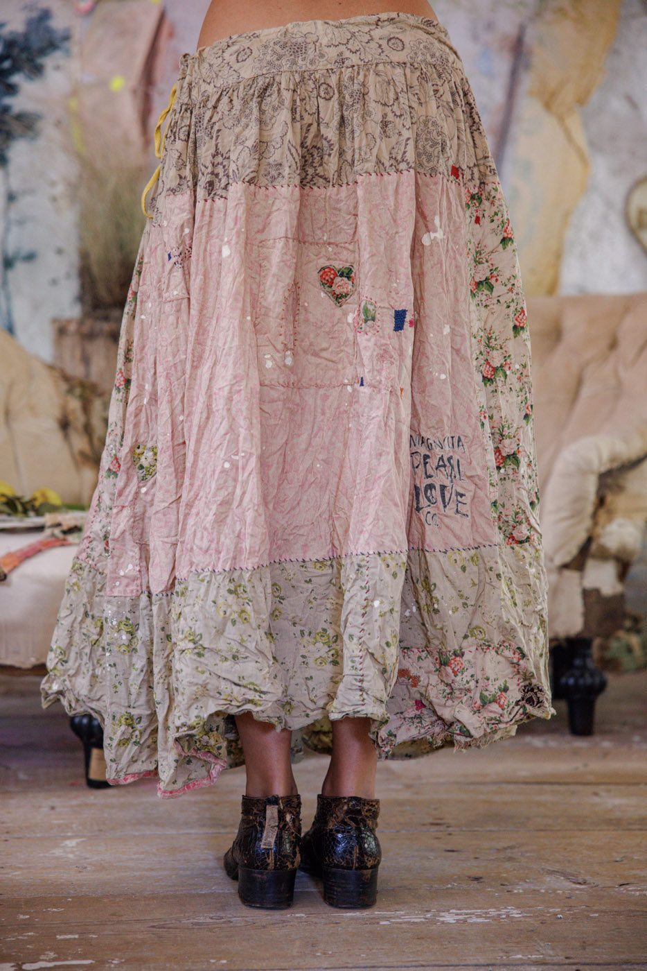 Jupe Patchwork Vieux Amis 