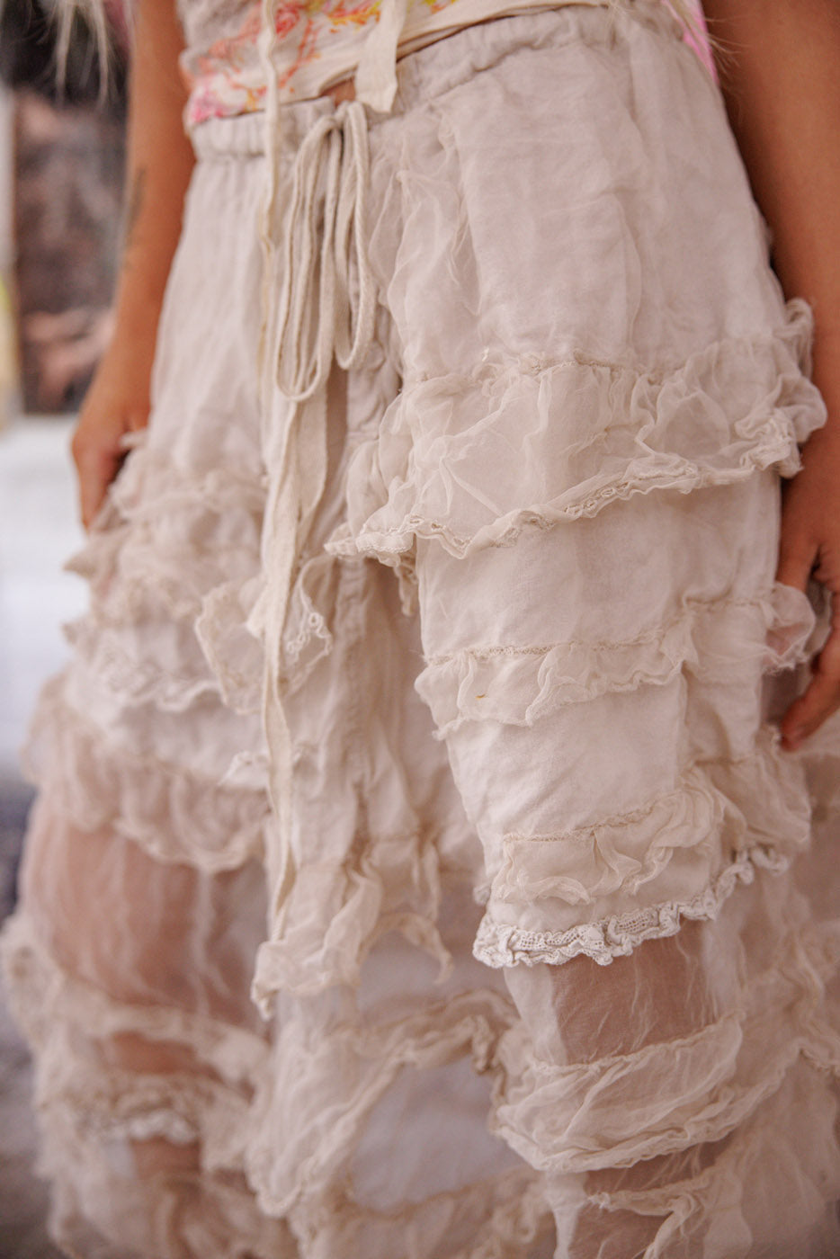 Organza Pissarro Skirt Magnolia Pearl Clothing