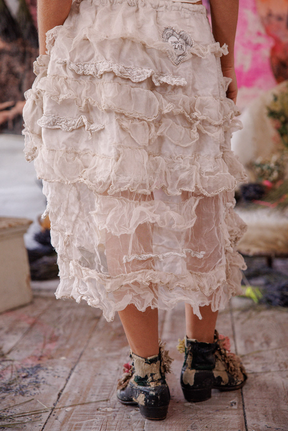 Organza Pissarro Skirt Magnolia Pearl Clothing