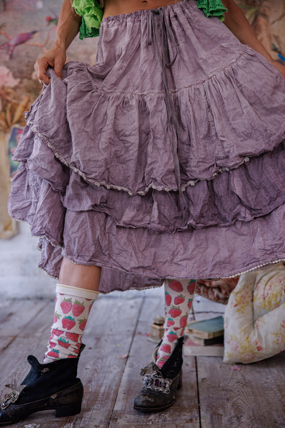 Lagvis Lucca-skjørt Iskrem 