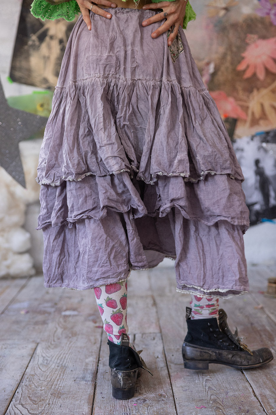 Lagvis Lucca-skjørt Iskrem 