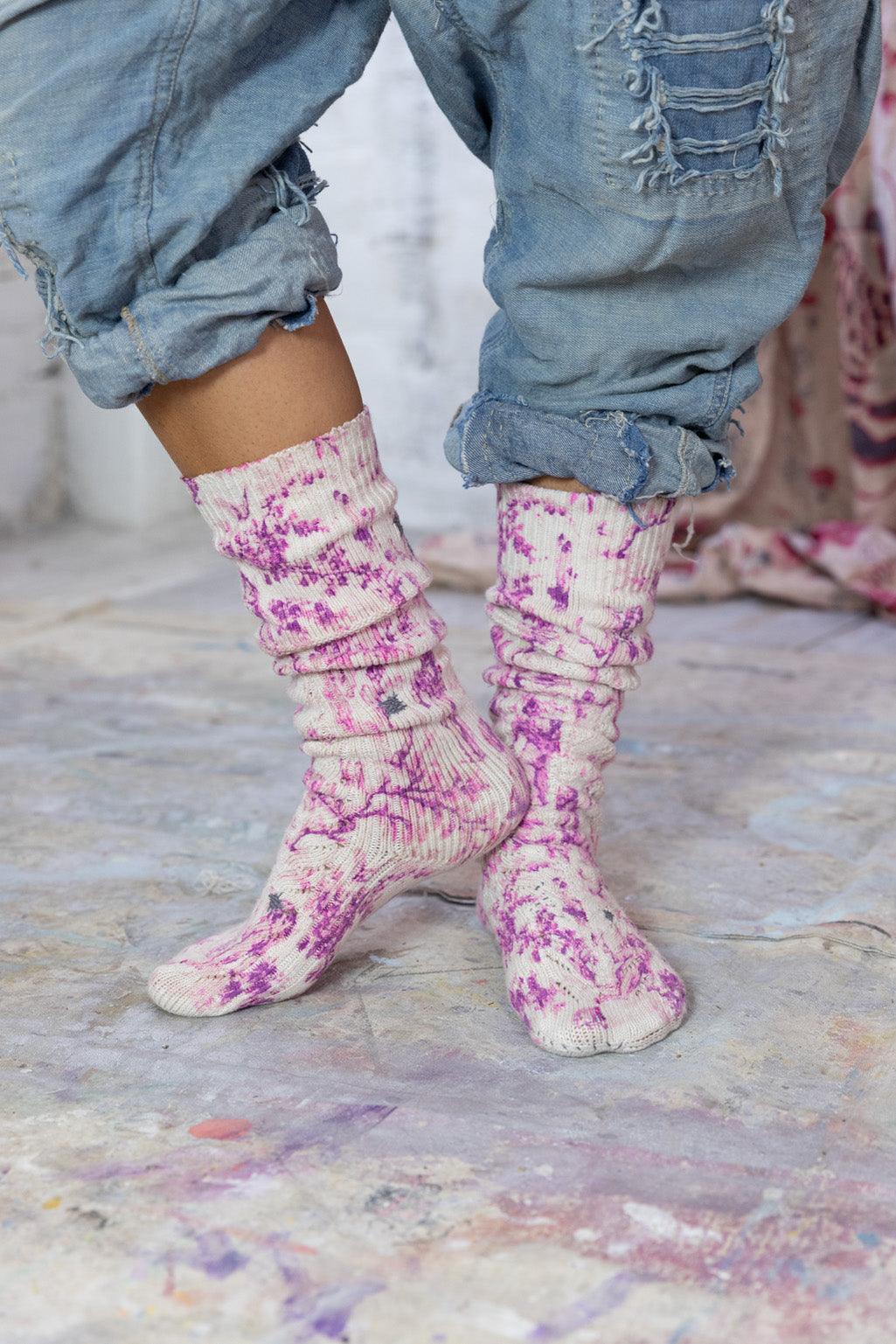 Big Dipper Cherub OTK Socks - Magnolia Pearl Clothing