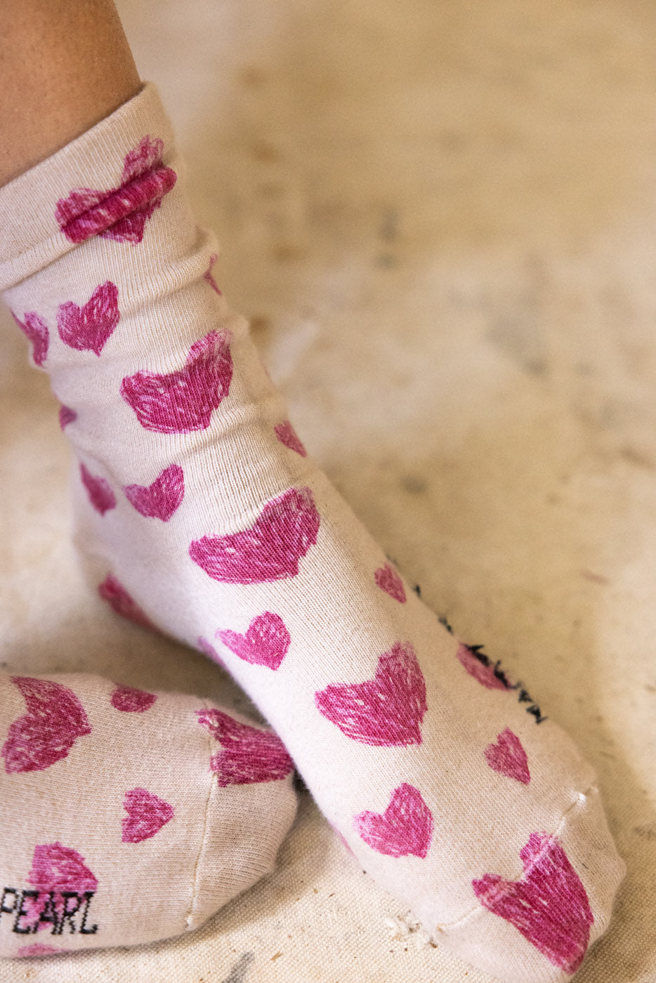 Heart Printed MP Socks