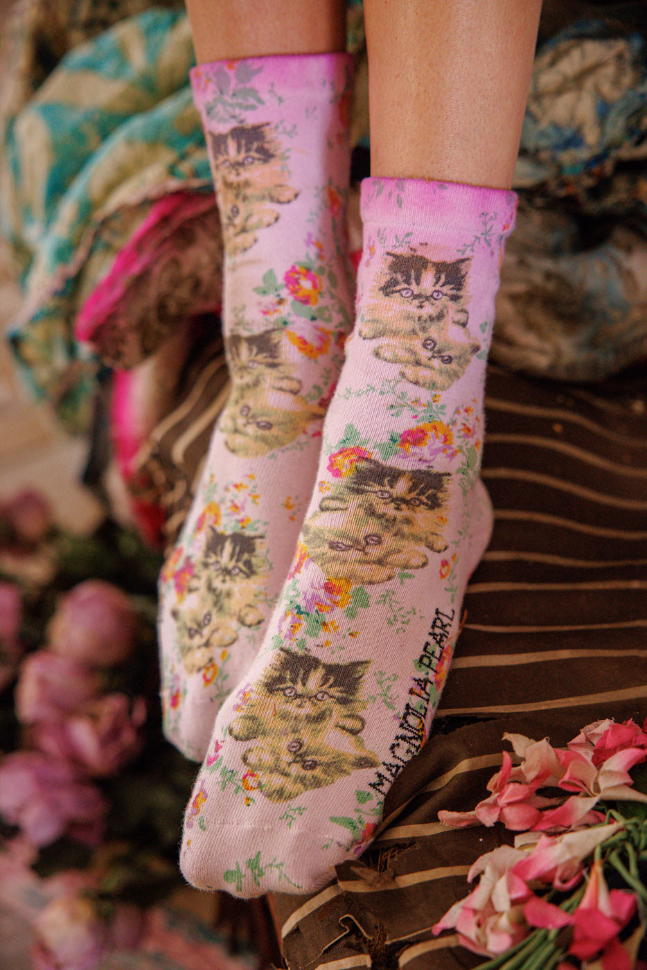 Shadow and Boo MP Socks Magnolia Pearl Clothing