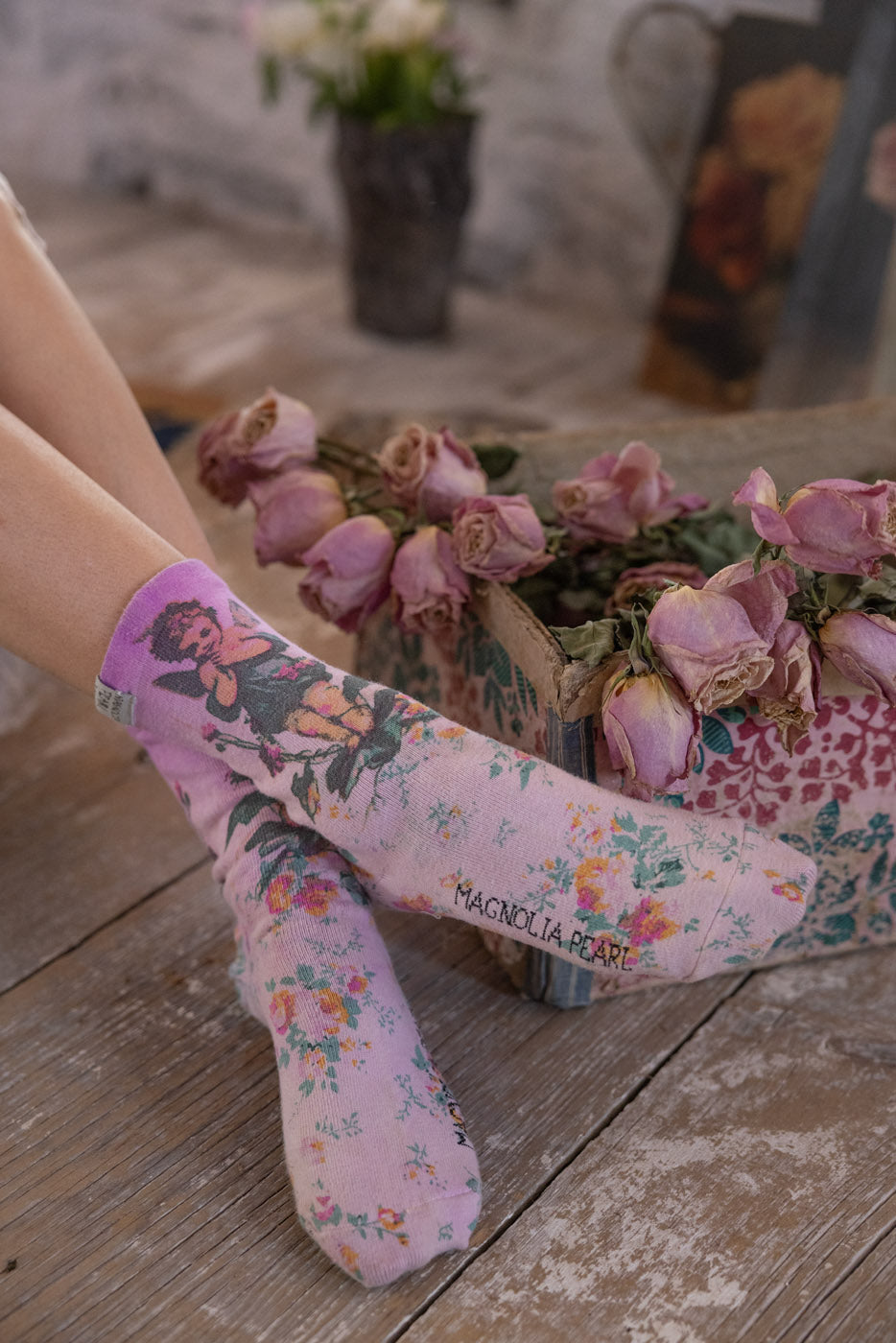 Maysie MP Socks Magnolia Pearl Clothing