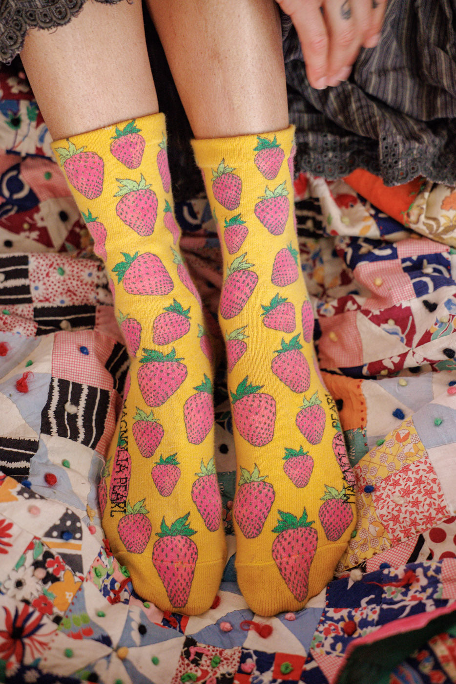 Strawberry MP Socks – Magnolia Pearl Clothing