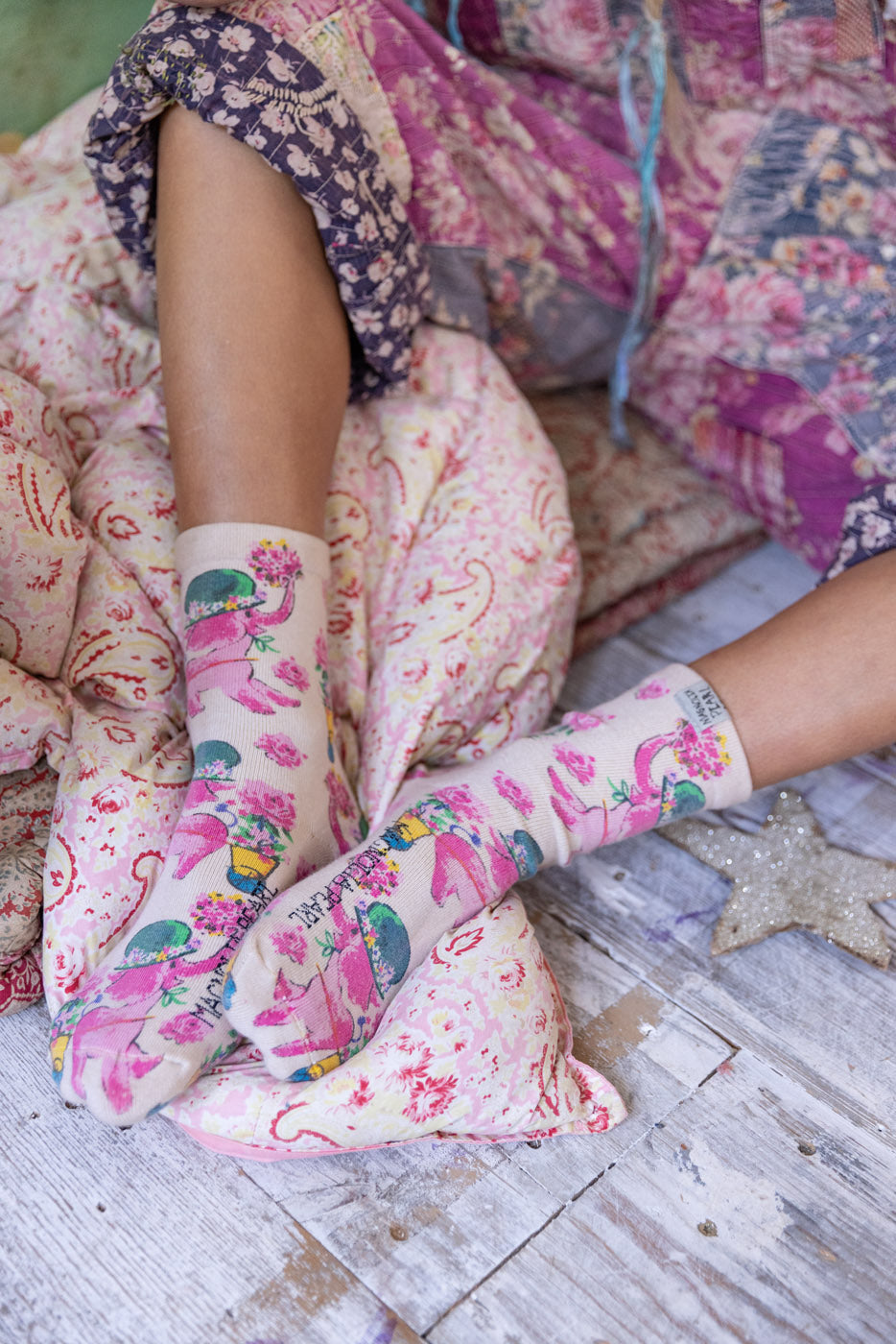 Special Delivery MP Socks Magnolia Pearl Clothing