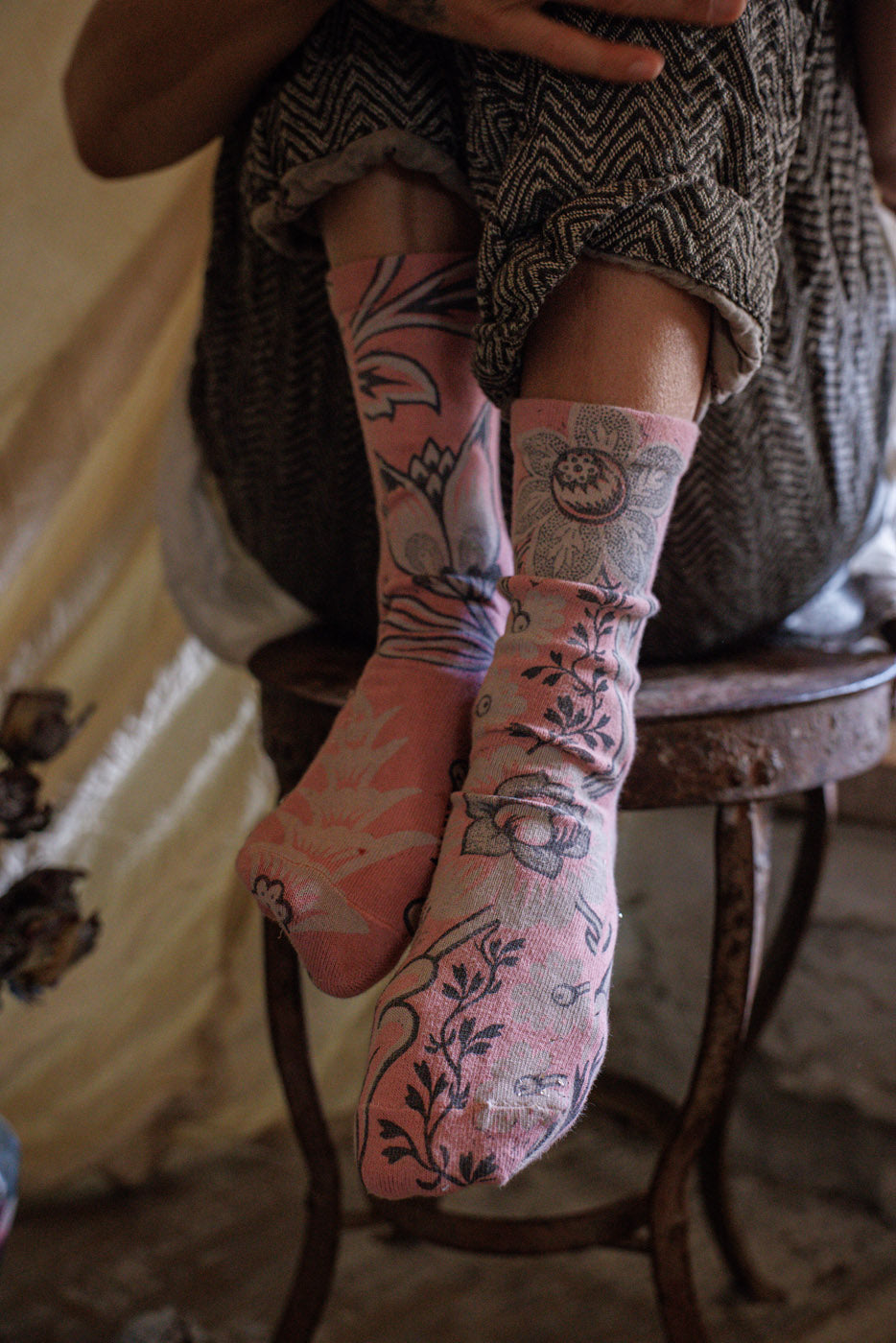 Флорални MP чорапи 