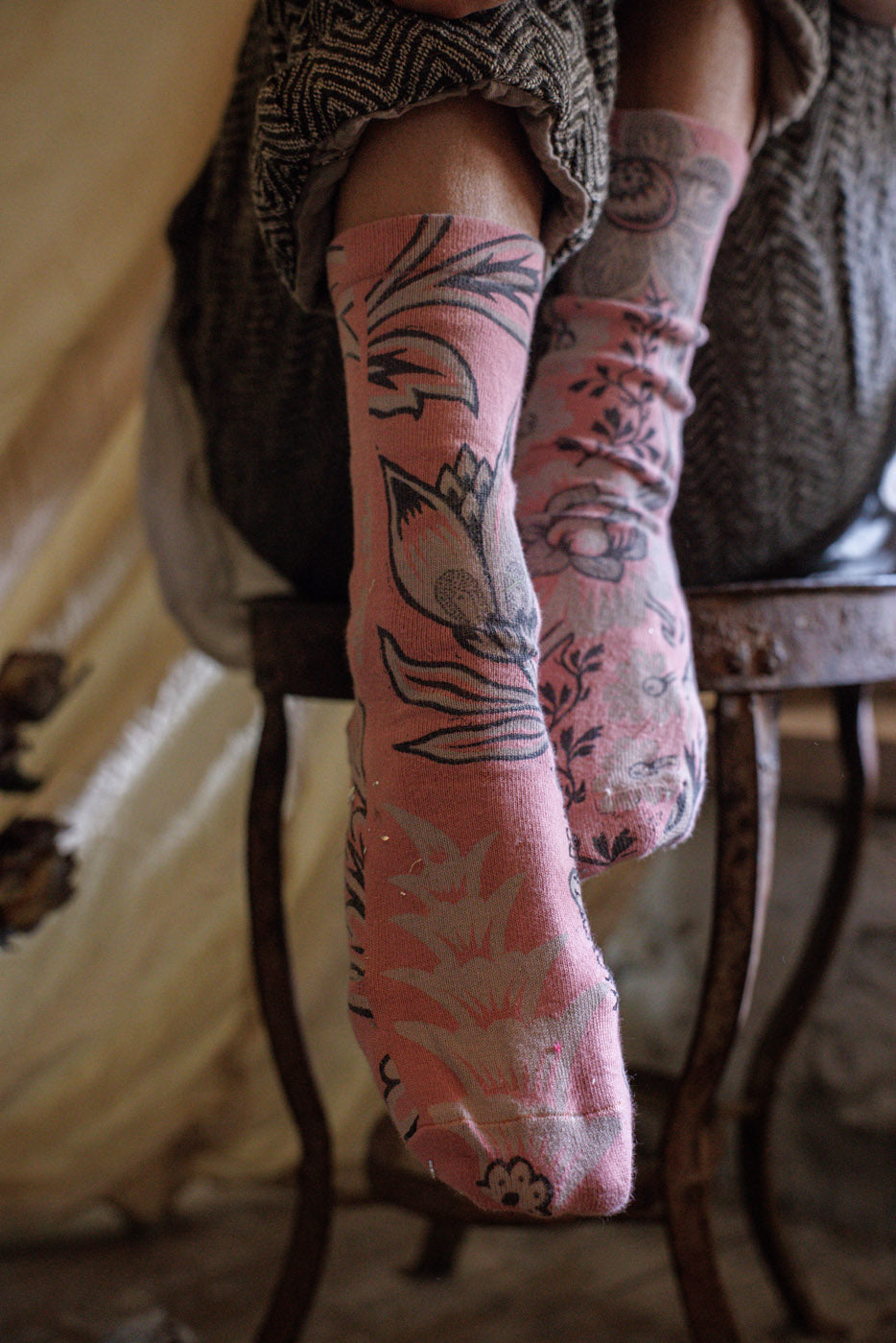 Флорални MP чорапи 