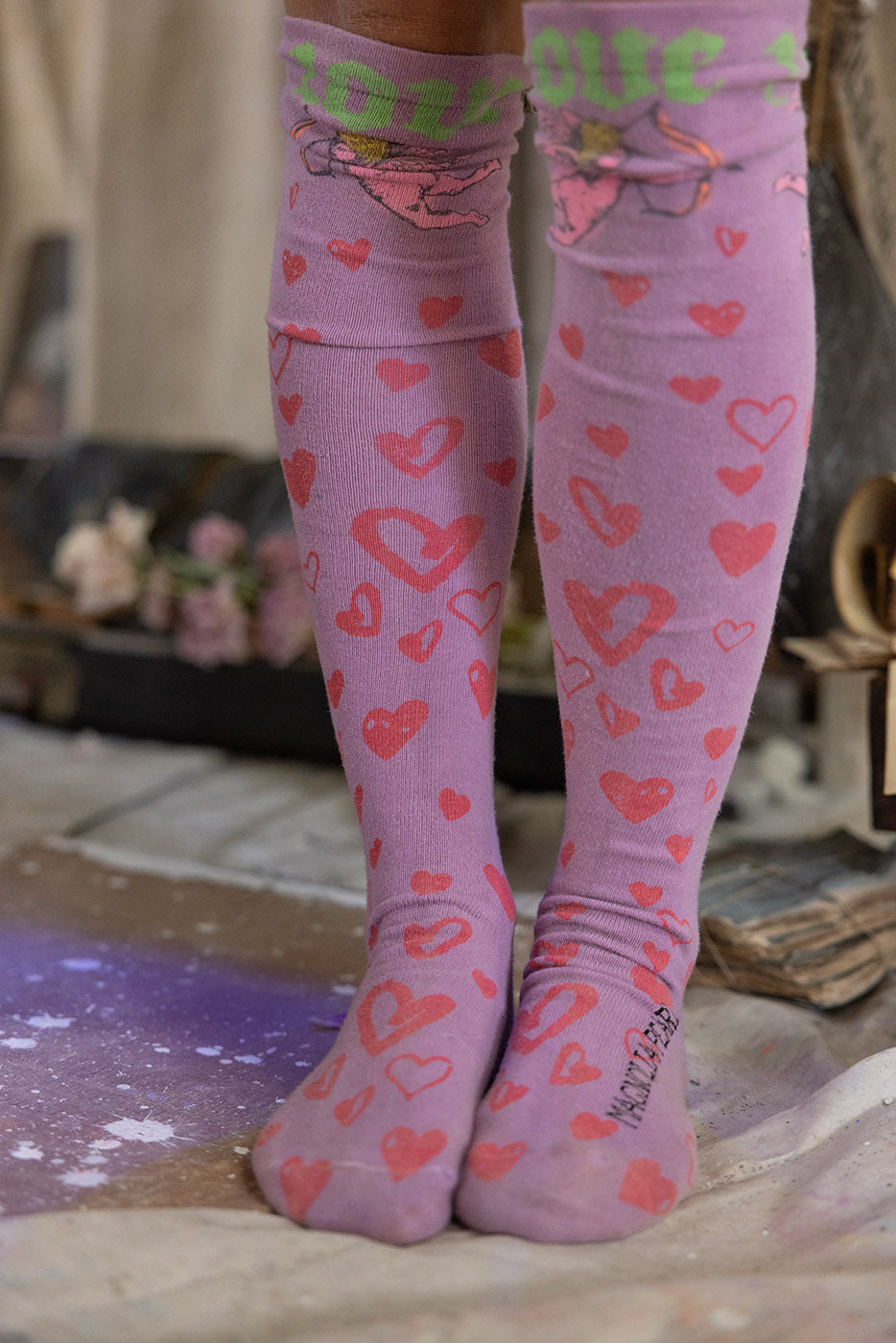 Im Yours Over The Knee Socks Magnolia Pearl Clothing