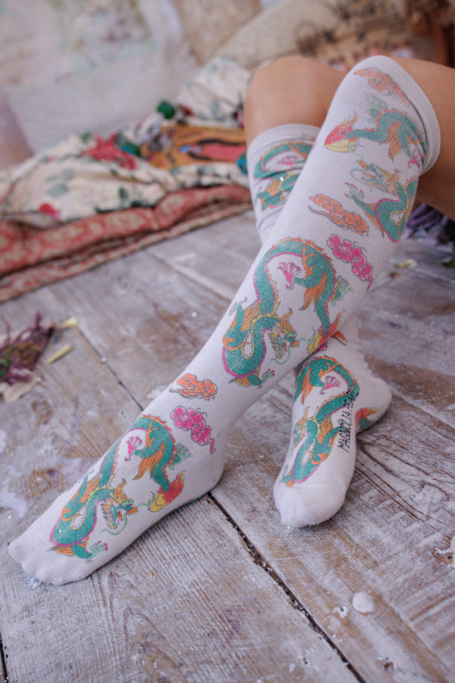 OTK Socks Spirit Of The People Magnolia Pearl Clothing