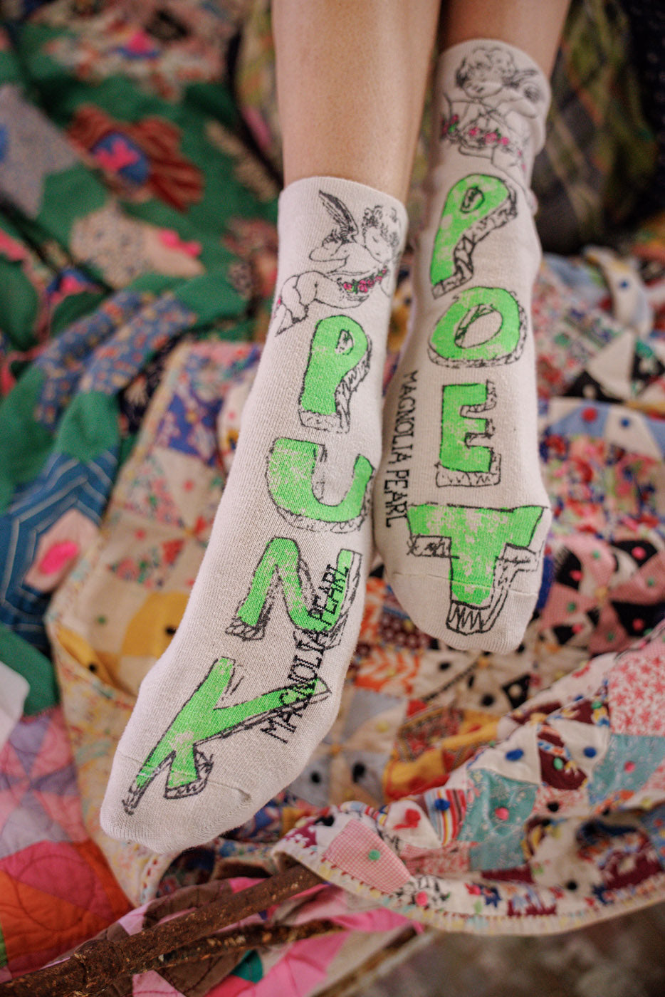 Punk Poet MP Socks Magnolia Pearl Clothing