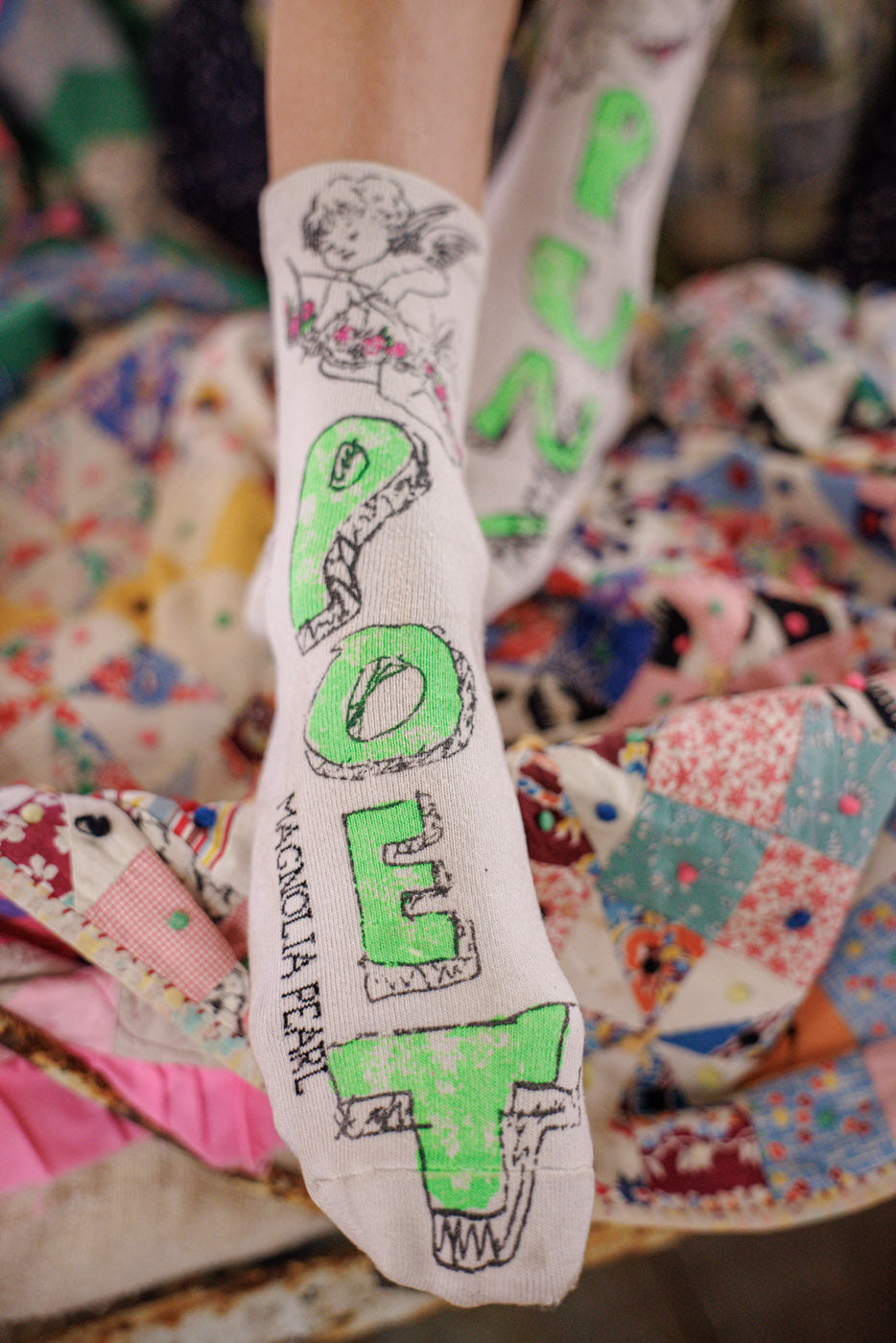 Punk Poet MP Socks Magnolia Pearl Clothing