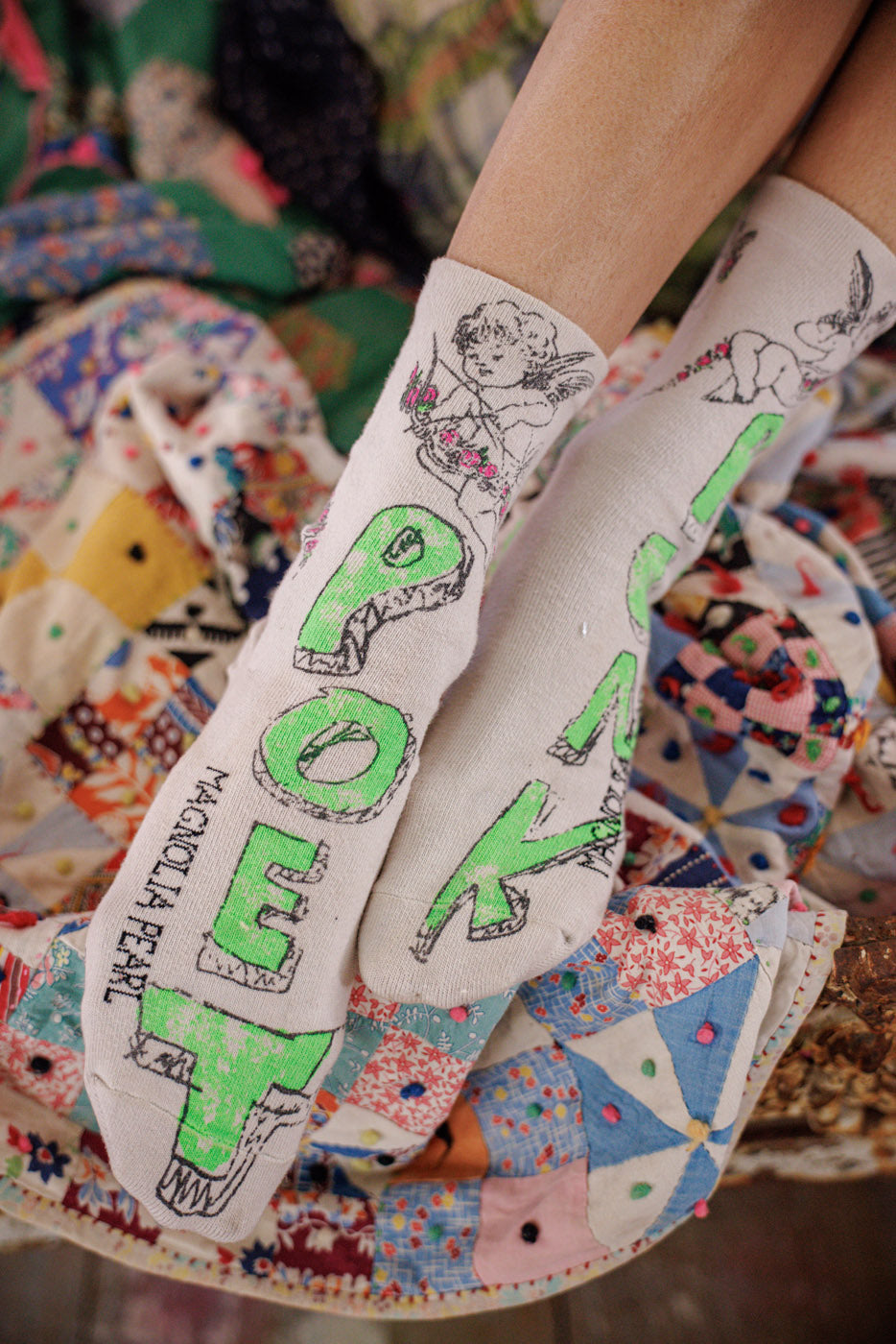 Punk Poet MP Socks Magnolia Pearl Clothing