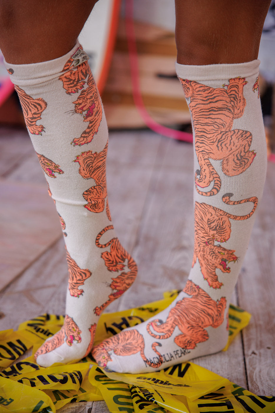 Брезови OTK чорапи Орхидея Dip 