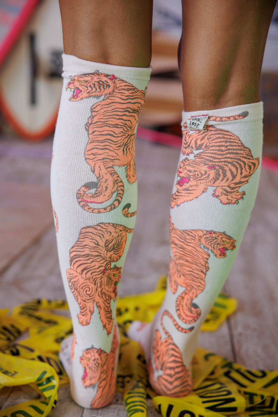 Брезови OTK чорапи Орхидея Dip 