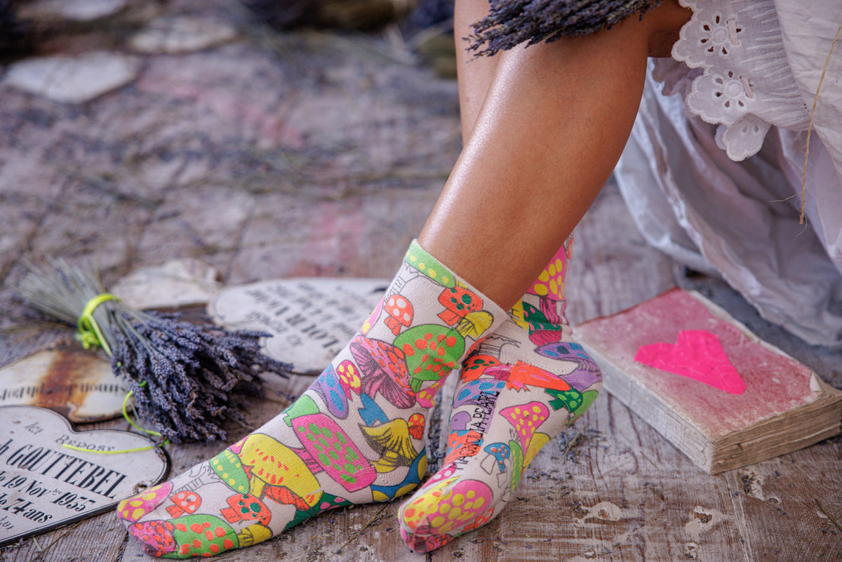 Wonderland MP Socks Magnolia Pearl Clothing