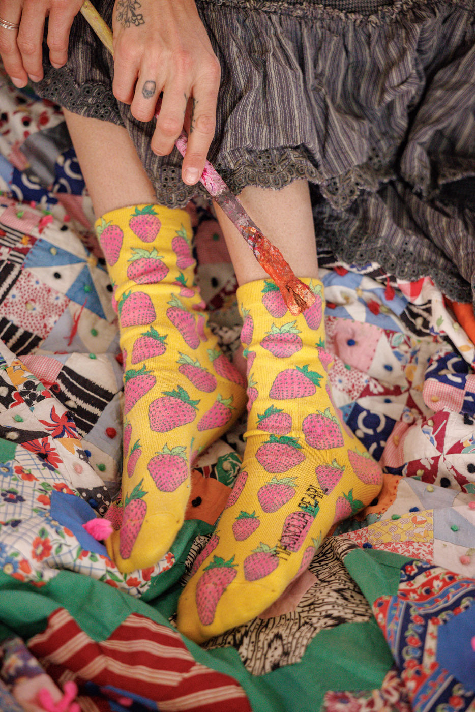 Strawberry MP Socks Magnolia Pearl