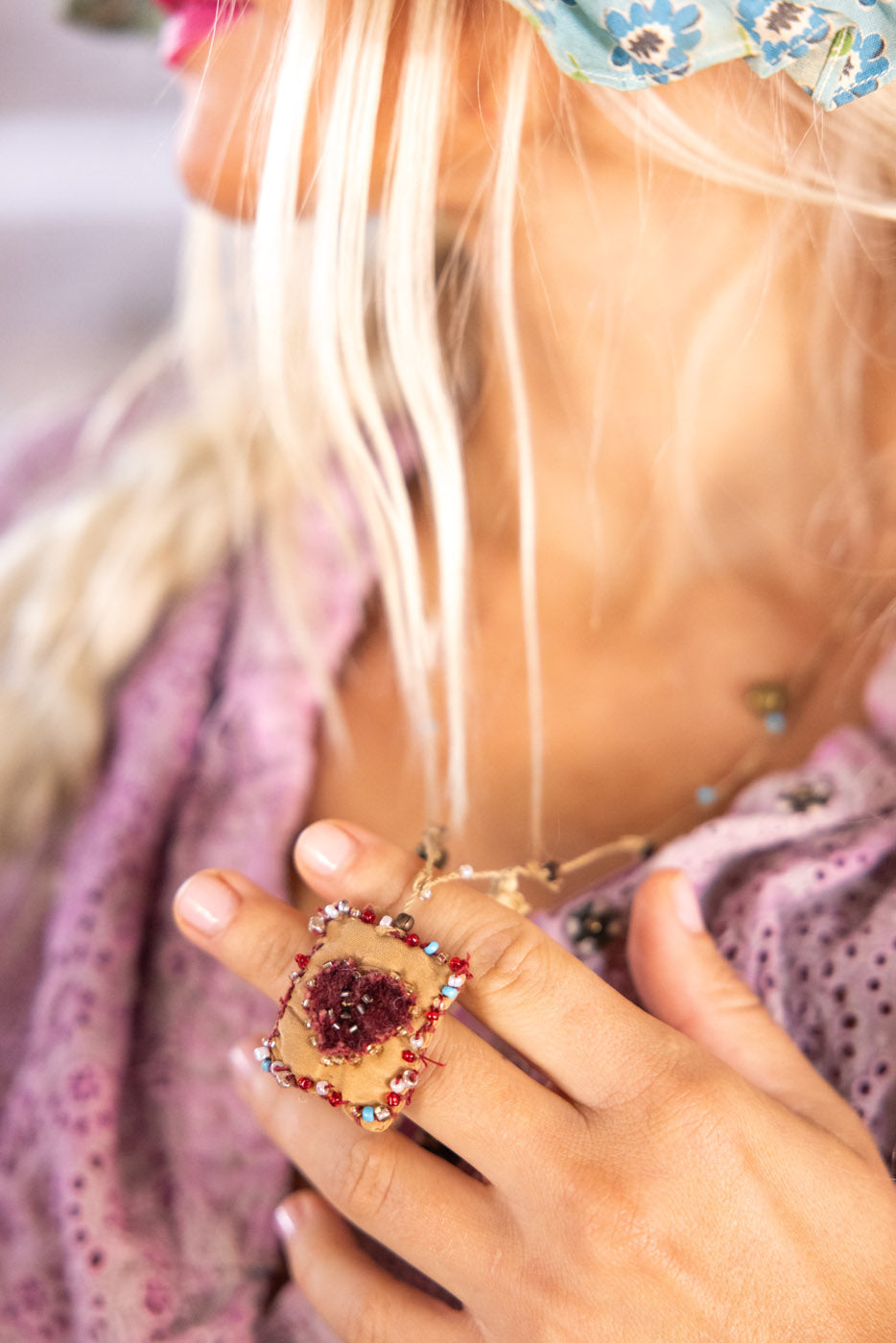 Hand-Knotted Love Necklace