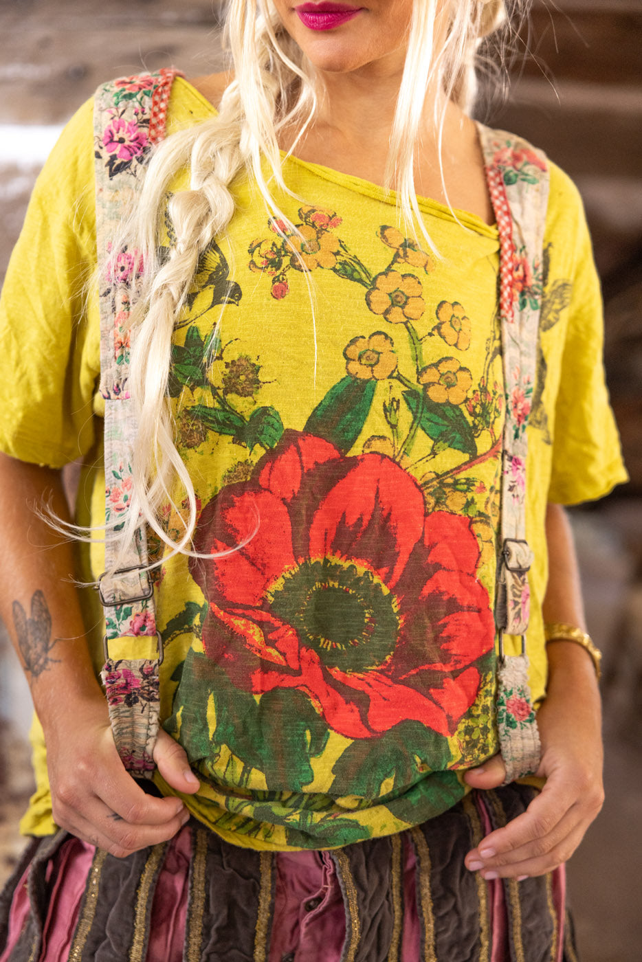 Reggicalze Floral Shae 