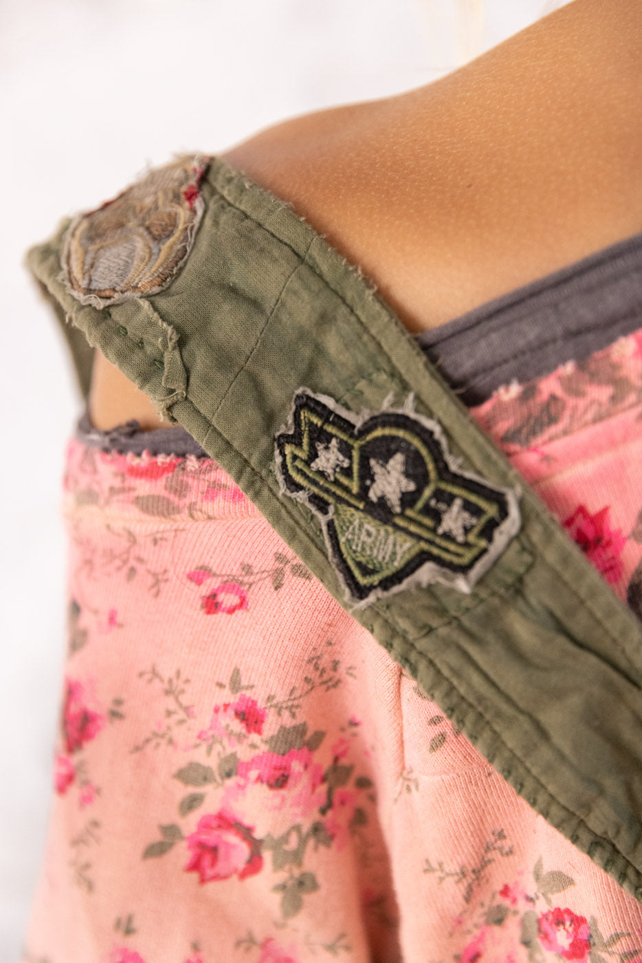 Embroidered Patch Shae Suspender