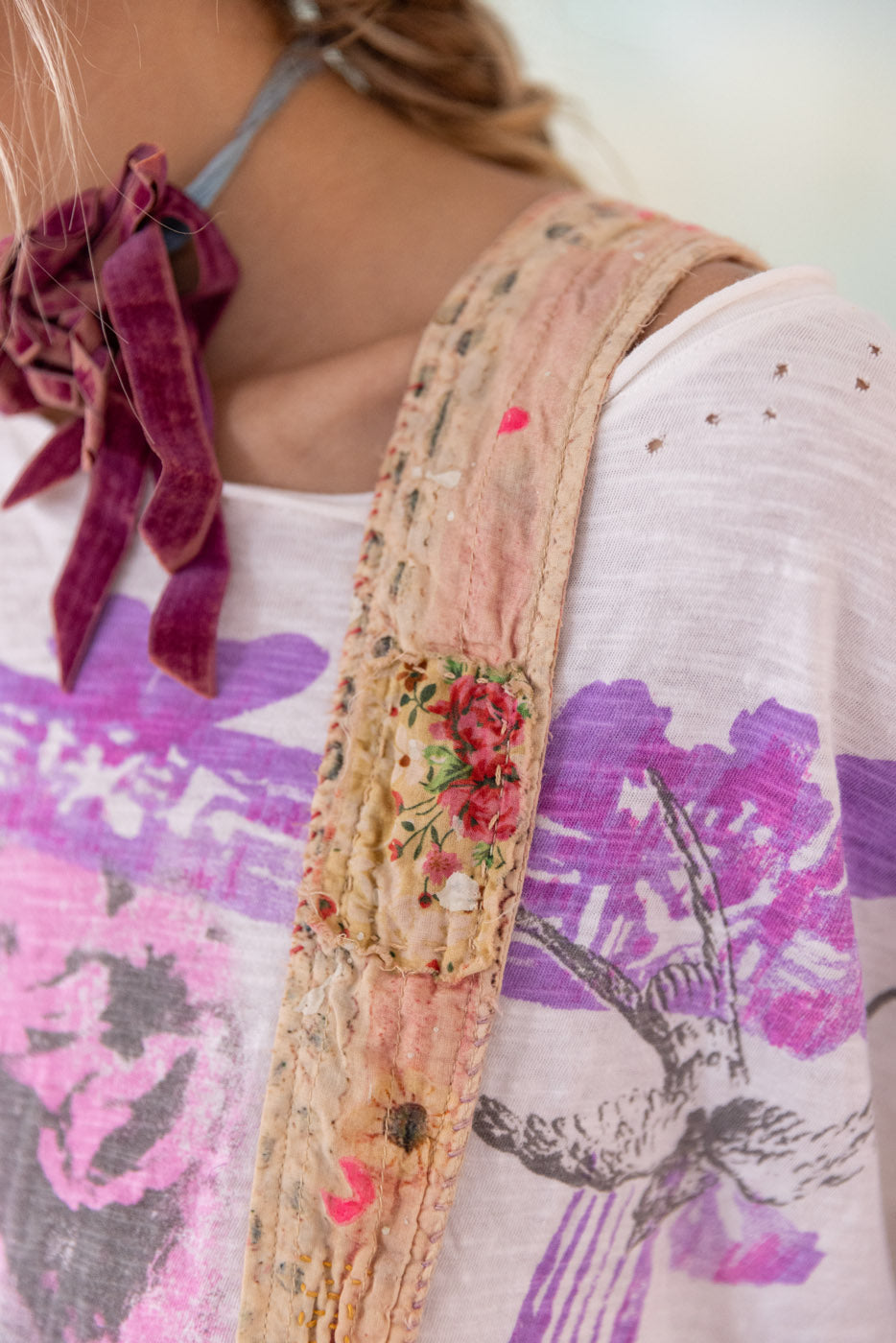 Quilted Shae Suspenders Magnolia Pearl Clothing