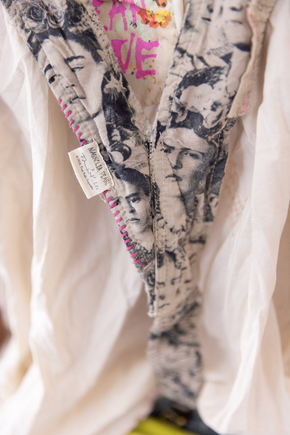 Mural Frida Suspenders – Magnolia Pearl Clothing