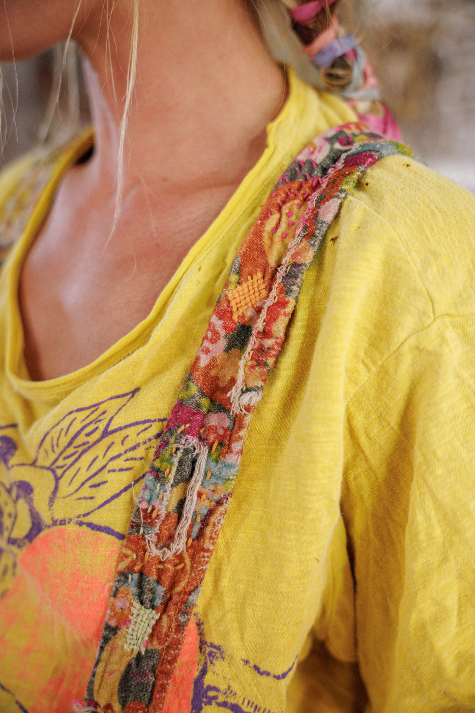 Patchwork Shae Suspenders Magnolia Pearl Clothing