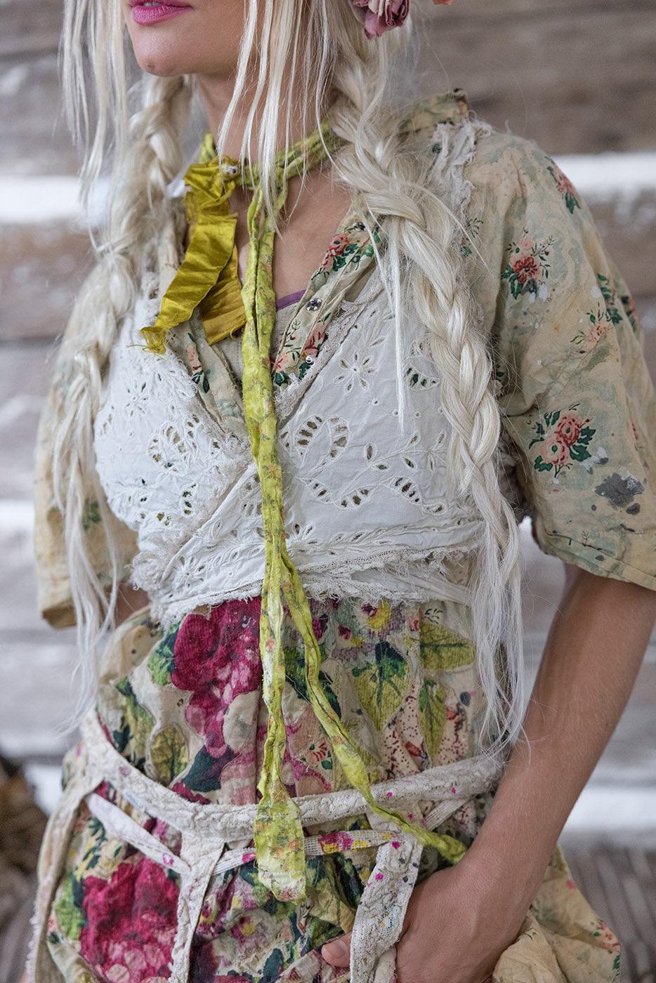 Eyelet Faustine Wrap Tank Magnolia Pearl Clothing