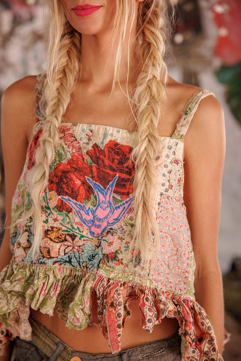 Patchwork Catalina Tank