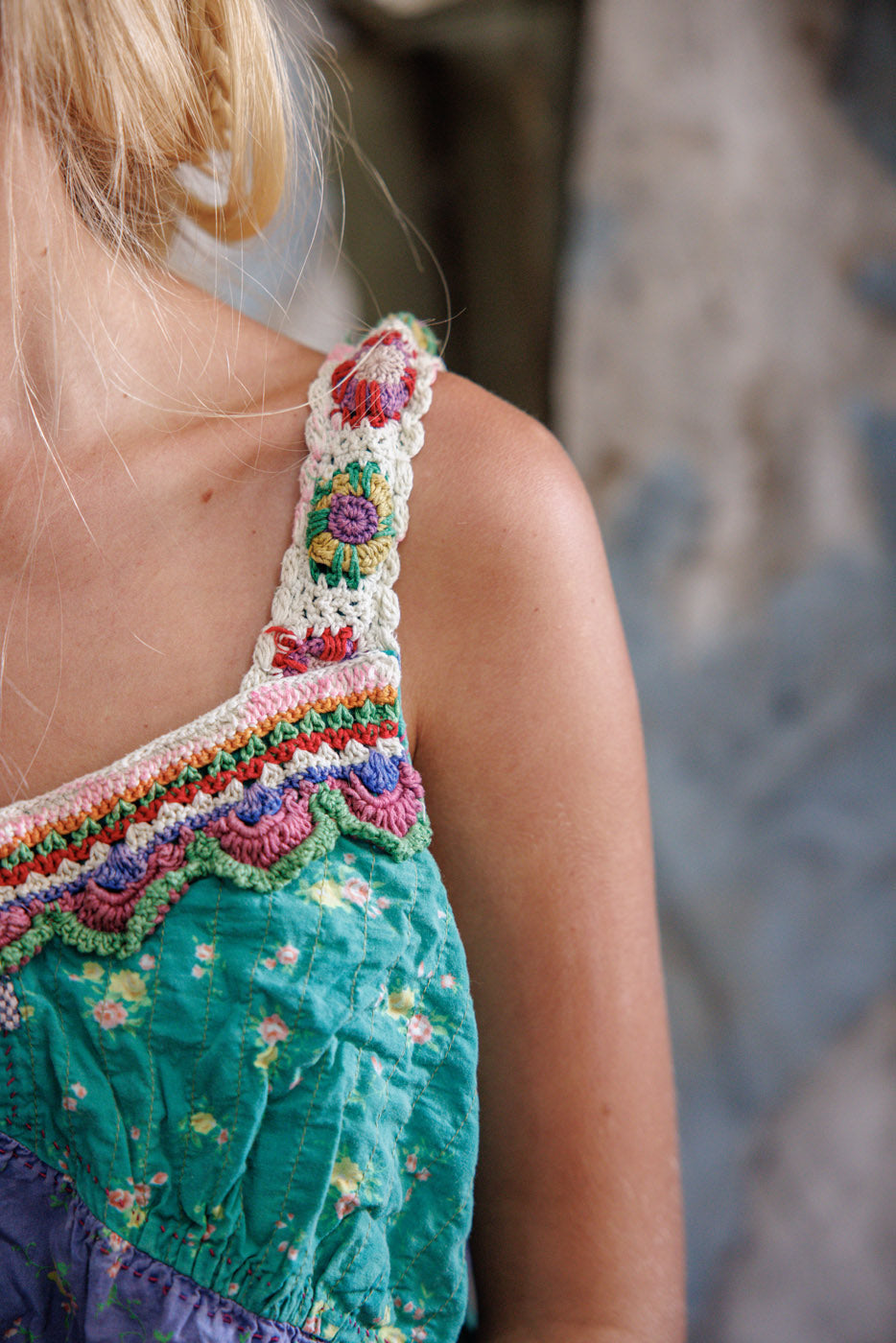 Olive Crochet Ruffle Cami – Magnolia Pearl Clothing