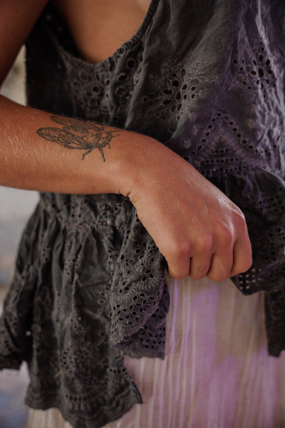 Débardeur Catalina à œillets 