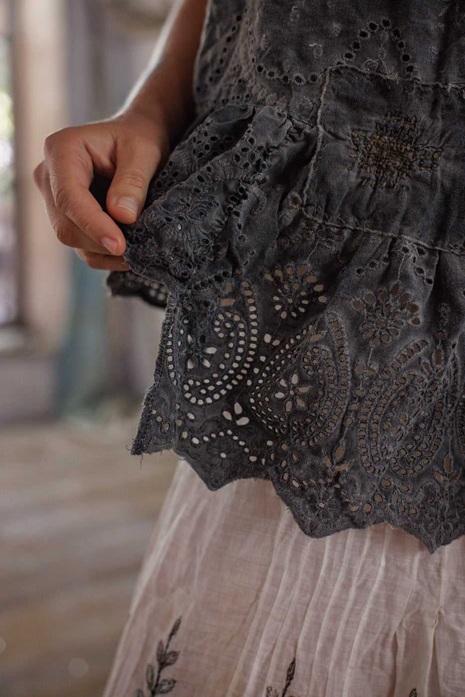 Débardeur Catalina à œillets 