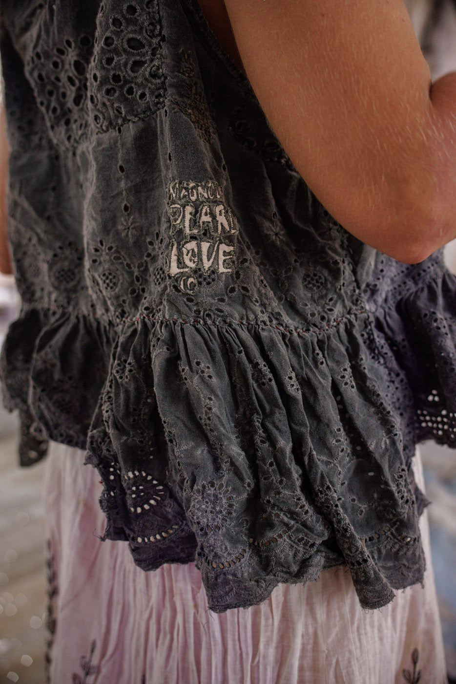 Débardeur Catalina à œillets 