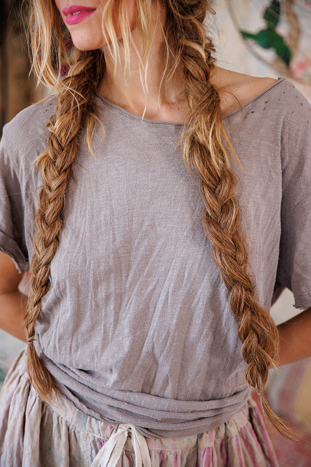 Boyfriend Tee Magnolia Pearl Clothing