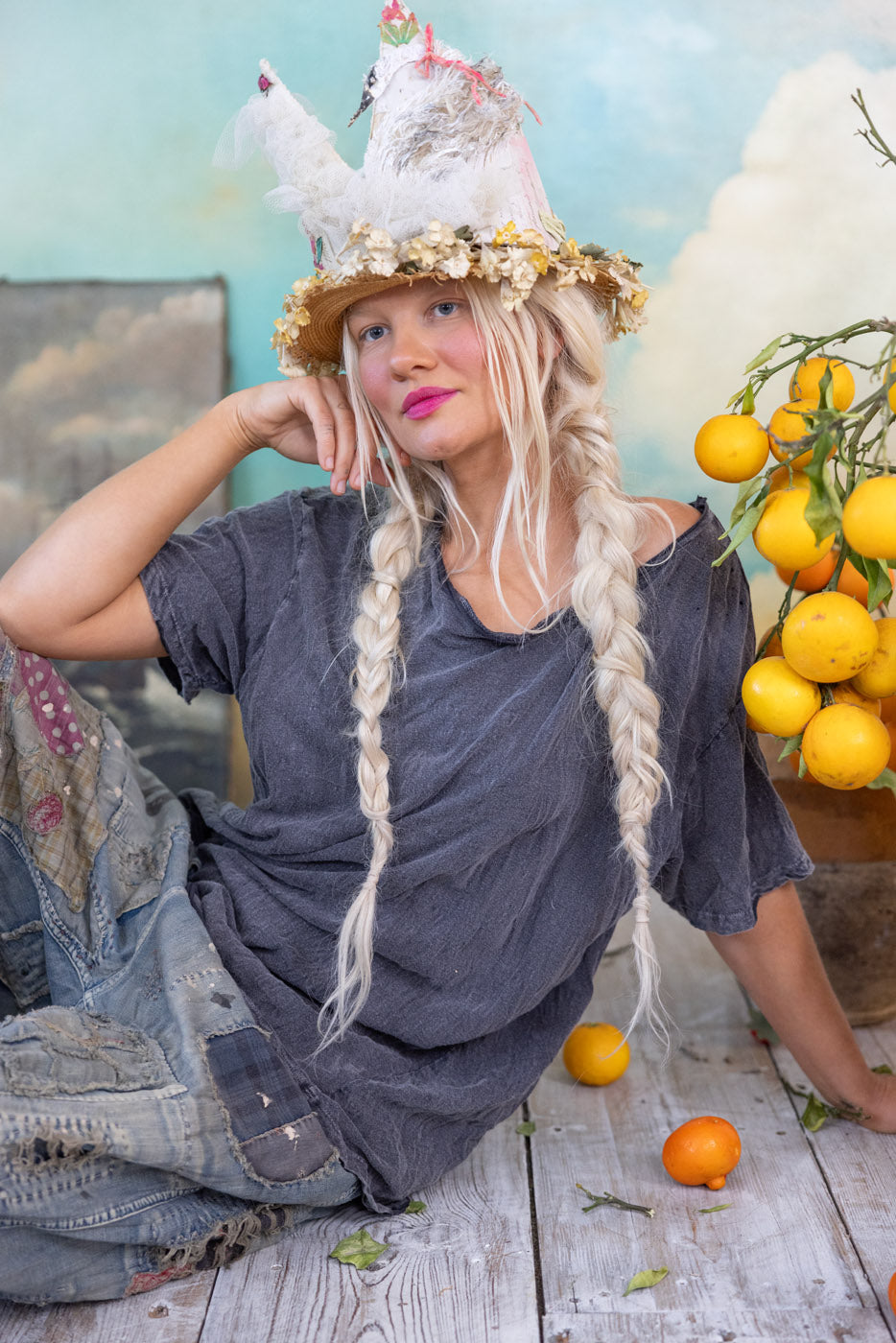 Boyfriend Tee Magnolia Pearl Clothing